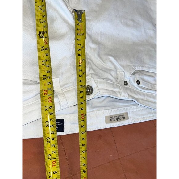 AG Adriano Goldschmied The Stilt Cigarette Jean Crop White Jeans Size 27 Womens - Picture 8 of 9